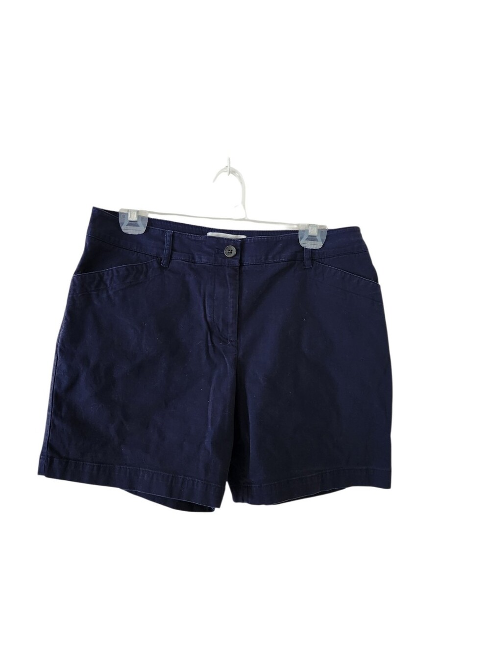 Talbots Navy Blue Chino Shorts